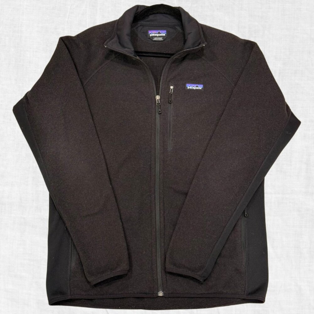 NEW! Patagonia Better Sweater Fleece Zip Jacket | Black Full Zip | Men’s L
